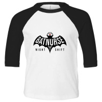 Bat Nurse Night Shift Toddler 3/4 Sleeve Tee | Artistshot