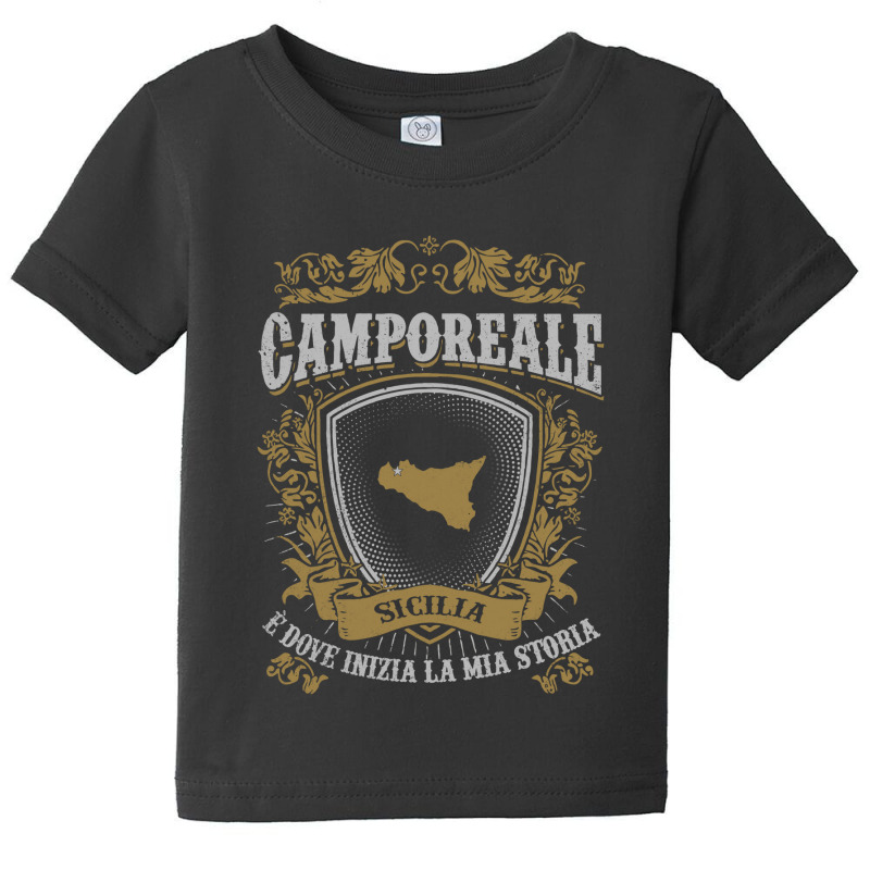 Camporeale Sicilia E Dove Inizia La Mia Storia Shirt Baby Tee | Artistshot