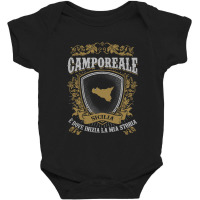 Camporeale Sicilia E Dove Inizia La Mia Storia Shirt Baby Bodysuit | Artistshot