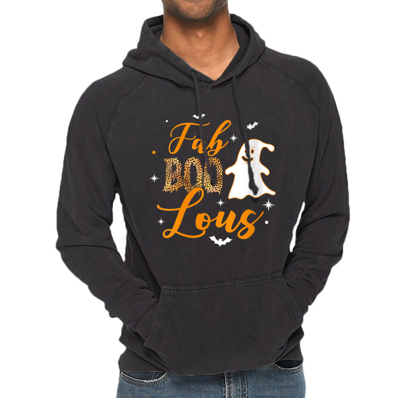 Womens Funny Boo Halloween Fabboolous Vintage Hoodie | Artistshot