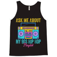 90s Hip Hop Clothing Rap Music Nostalgia Old School Gangster Men Women Tank Top | Artistshot