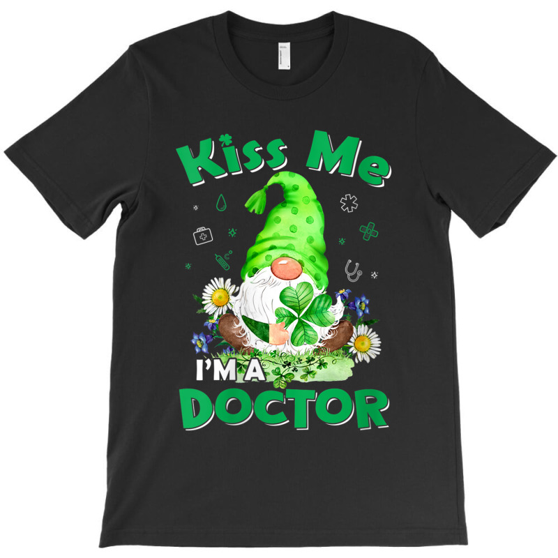 Womens Funny Doctor Nurse Gnomes St Patrick's Day Tee Nursing Lover T-shirt | Artistshot