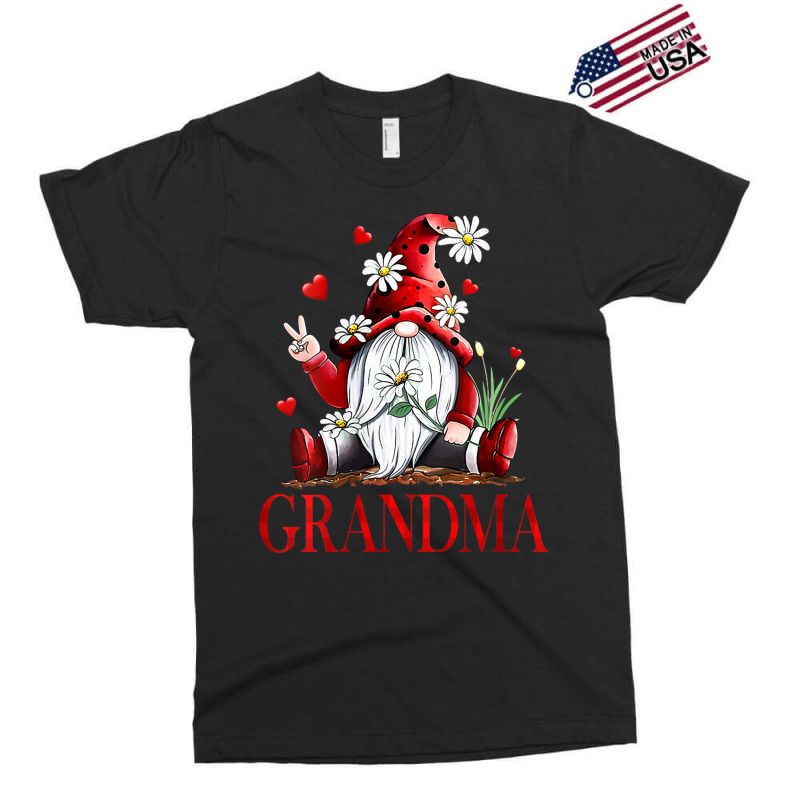 Womens Funny Love Being Called Grandma Gnome Valentine Day Matching Exclusive T-shirt | Artistshot