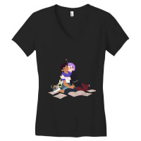 Retro Vintage Amity Blight Animations Characters Women's V-neck T-shirt | Artistshot