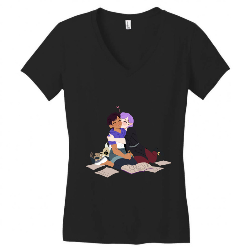 Retro Vintage Amity Blight Animations Characters Women's V-Neck T-Shirt by TeaganArtists | Artistshot