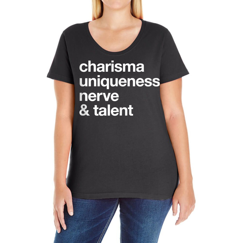 Funny Charisma Uniqueness Nerve Talent Gay Clothing Tank Top Ladies Curvy T-Shirt by swaratpoavonabil | Artistshot