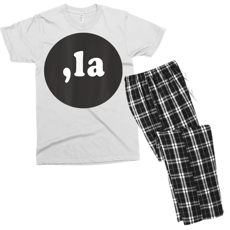 Comma La  Funny Kamala T Shirt Men's T-shirt Pajama Set | Artistshot