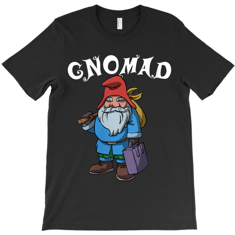 Womens Gnomad Travel Gnome Adventure Vacation Nomad T-shirt | Artistshot