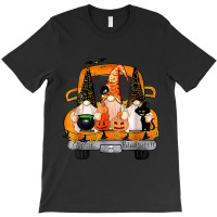 Womens Gnome Witch Halloween Pumpkin Autumn Fall Holiday 2022 T-shirt | Artistshot