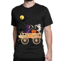 Womens Gnome Witch Halloween Pumpkin Autumn Fall Holiday 2022 Classic T-shirt | Artistshot