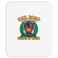 Rail Road Locomotive Travel By Train Trains And Railroads T Shirt Mousepad | Artistshot