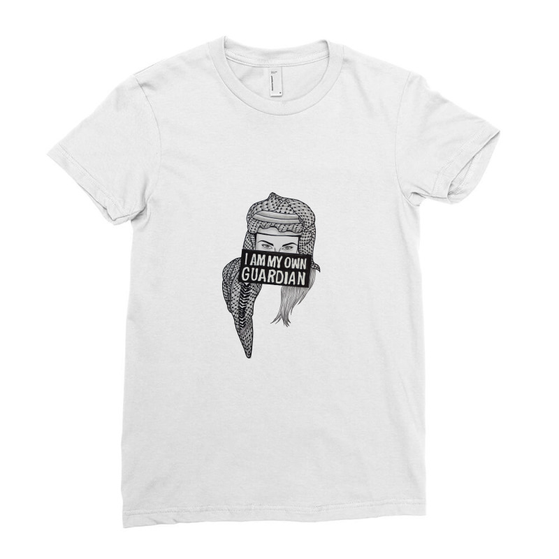 I Am My Own Guardian Ladies Fitted T-Shirt by fahedyasin | Artistshot