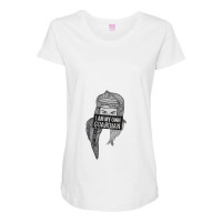 I Am My Own Guardian Maternity Scoop Neck T-shirt | Artistshot