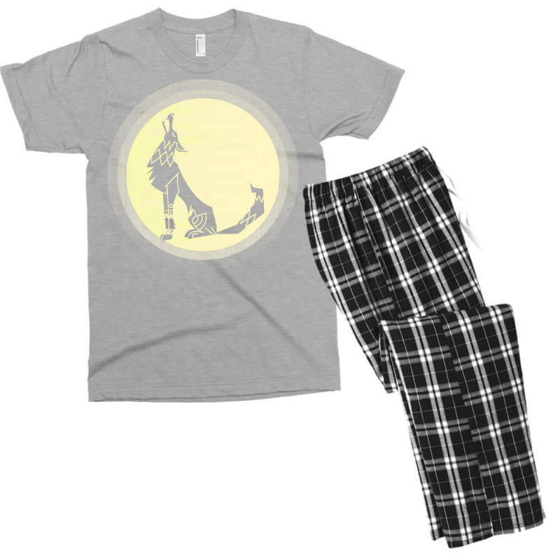 Wolf Full Moon T  Shirt Wolf Full Monn T  Shirt Men's T-shirt Pajama Set by deadwoodaccidental | Artistshot