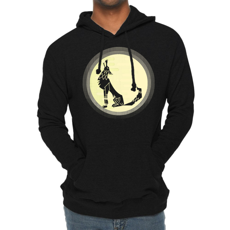 Wolf Full Moon T  Shirt Wolf Full Monn T  Shirt Lightweight Hoodie by deadwoodaccidental | Artistshot