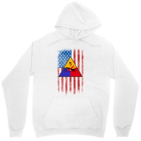 5th Armored Division 5th Ad American Flag Long Sleeve T Shirt Unisex Hoodie | Artistshot