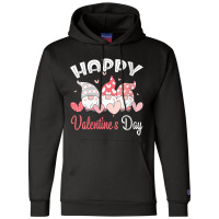 Womens Happy Valentine's Day Gnome Heart For Women Men Couples Champion Hoodie | Artistshot