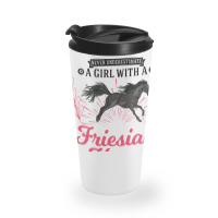 Friesian Horse T  Shirt Friesian Horse Girl T  Shirt Travel Mug | Artistshot