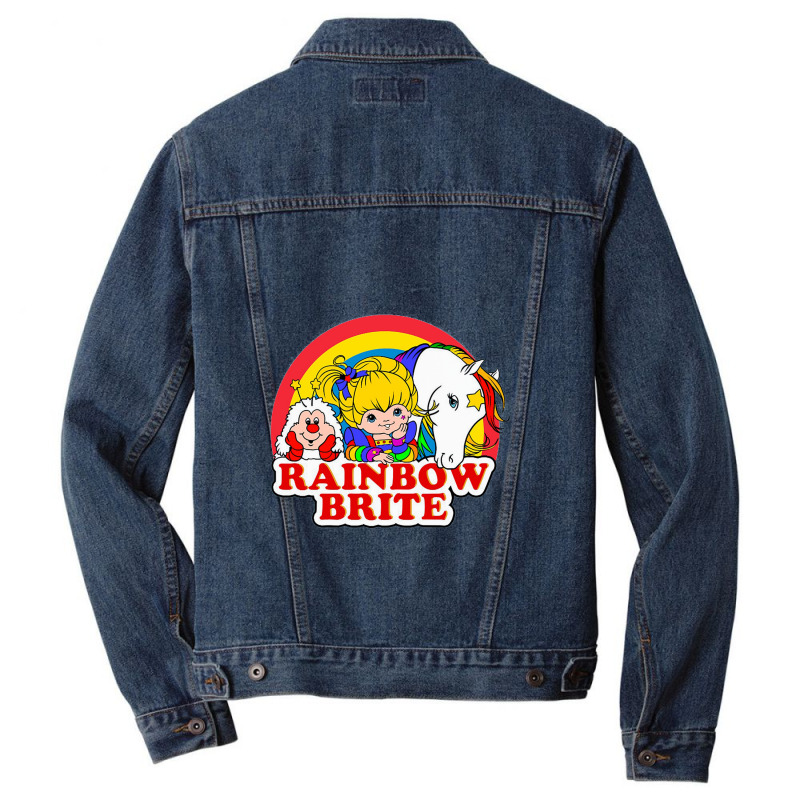 Rainbow Brite, Twink And Starlite Men Denim Jacket | Artistshot