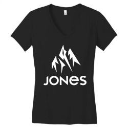 jones snowboard Women's V-Neck T-Shirt | Artistshot