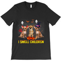 Womens I Smell Childen Funny Halloween Chihuahua T-shirt | Artistshot