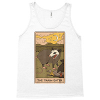 The Trash Eater Tarot Possum Halloween Card T Shirt Tank Top | Artistshot