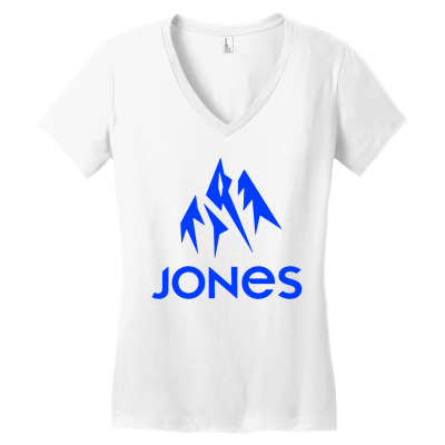 Jones Snowboard Women's V-neck T-shirt Designed By Loye771290