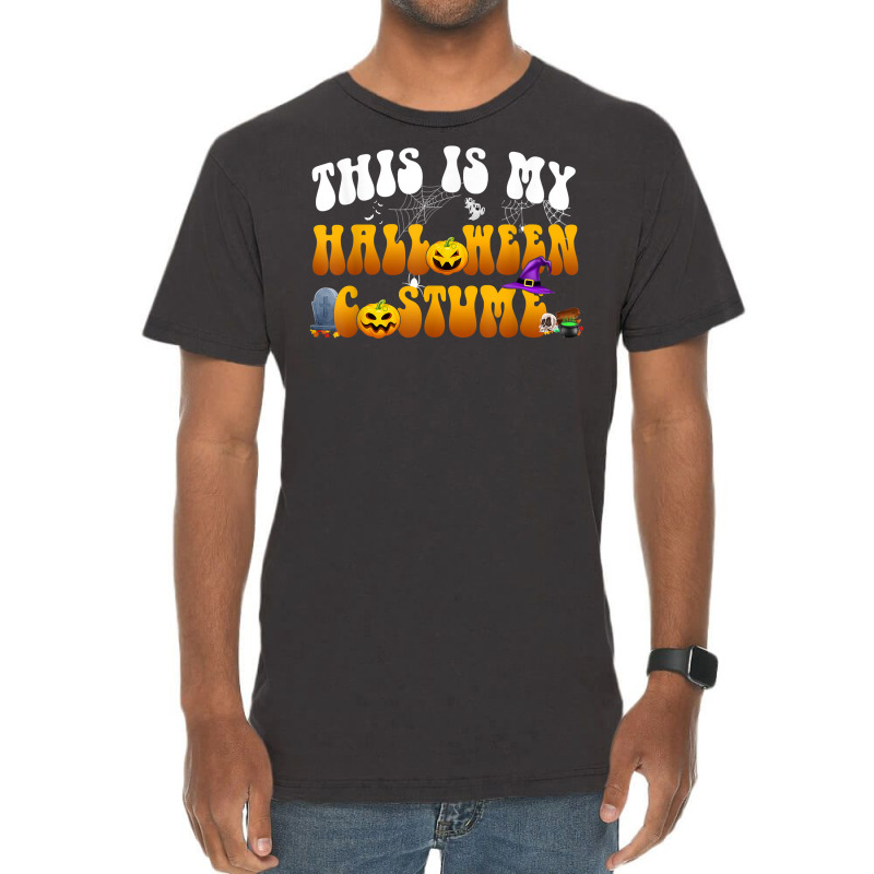 This Is My Halloween Costume T Shirt Vintage T-shirt | Artistshot