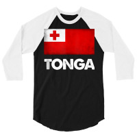 Tonga Tongan Flag Gift Tank Top 3/4 Sleeve Shirt | Artistshot