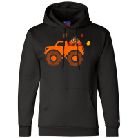 Turkey Monster Truck Thanksgiving Day Gift T Shirt Champion Hoodie | Artistshot