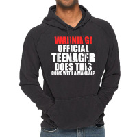 Warning! Offficial Teenager Come 13th Birthday Teenager T Shirt Vintage Hoodie | Artistshot