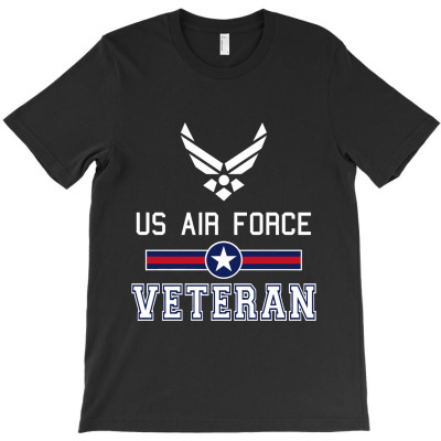 Us Air Force Veteran Military Pride T-shirt Designed By Antony Rusli