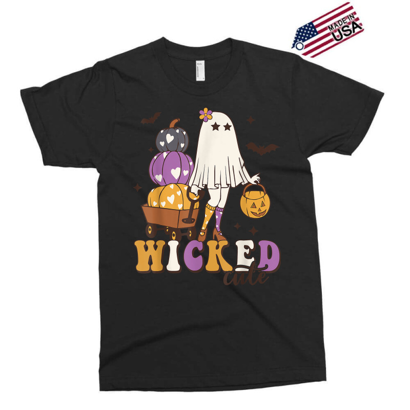 Wicked Cute Spooky Season Halloween Ghost Trick Or Treat T Shirt Exclusive T-shirt | Artistshot