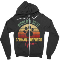 World´s Best German Shepherd Mom T Shirt Zipper Hoodie | Artistshot