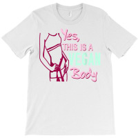 Yes This Is A Vegan Body Cool Retro T Shirt Present Gift T Shirt T-shirt | Artistshot