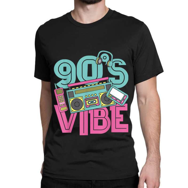 90s Vibe Vintage 1990s Music 90s Costume Party Nineties Characters Car Classic T-shirt | Artistshot