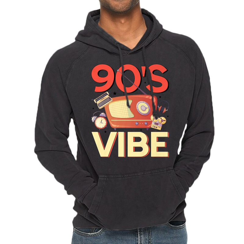 90s Vintage 1990s Music 90s Costume Party Nineties Characters Video Ga Vintage Hoodie | Artistshot