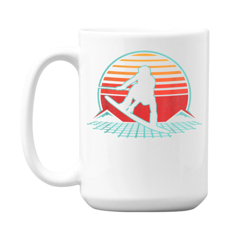 Wakeboard Retro Vintage 80s Style Wakeboarding Gift T Shirt 15 Oz Coffee Mug | Artistshot