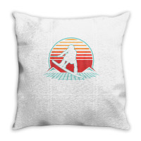 Wakeboard Retro Vintage 80s Style Wakeboarding Gift T Shirt Throw Pillow | Artistshot