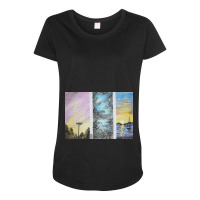 Life Is Colorful Maternity Scoop Neck T-shirt | Artistshot