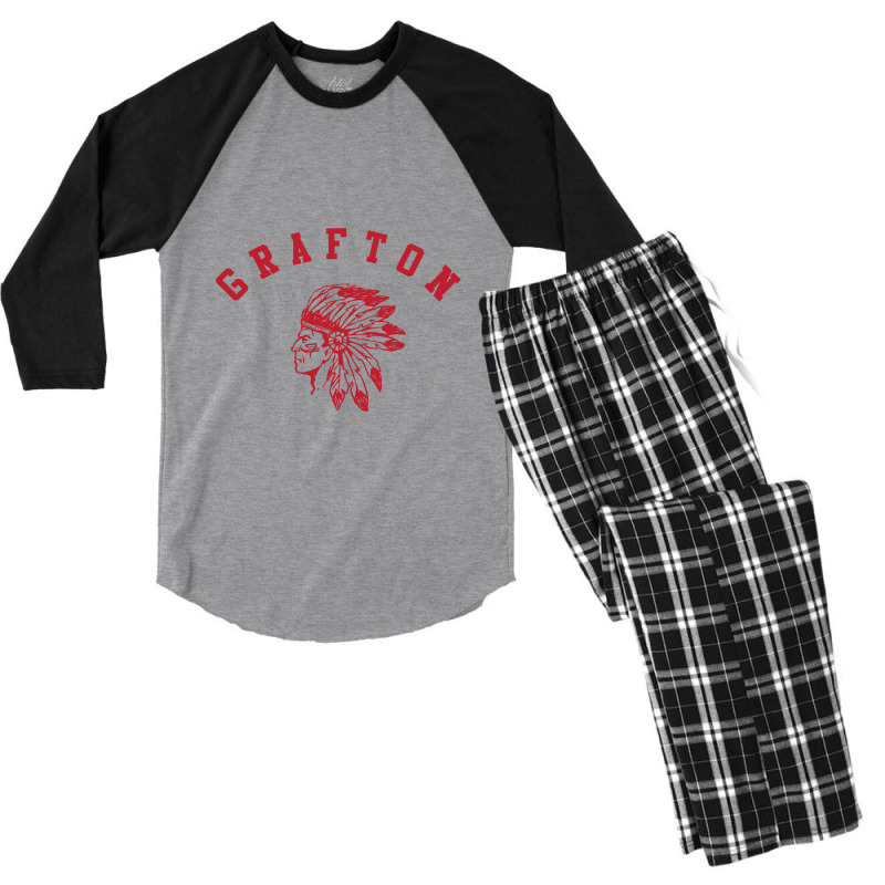 Grafton Native Men's 3/4 Sleeve Pajama Set | Artistshot