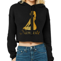 Namaste Cropped Hoodie | Artistshot