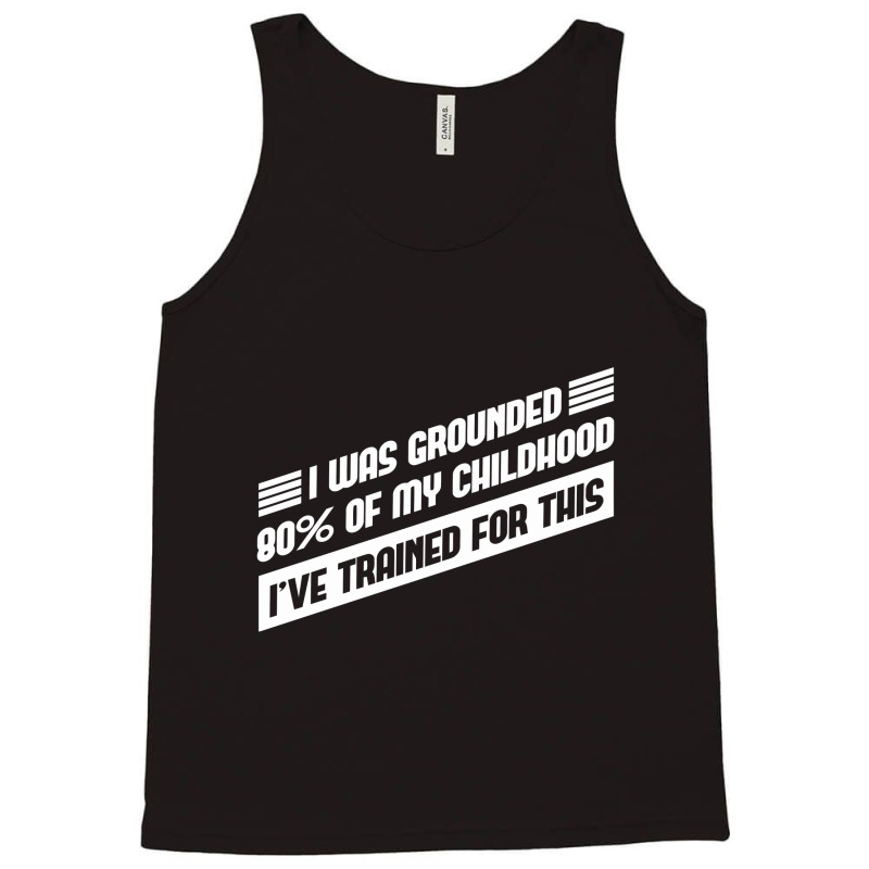 Grounded Funny Self Isolation Quote Tank Top by aurakassh | Artistshot