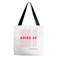 Aries Af Tote Bags | Artistshot