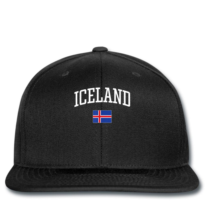 Vintage Flag Of Iceland Love Your Country T Shirt Printed hat by fallenafsericebe | Artistshot