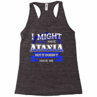 Ataxia Neurological Sign Hemiataxia Blue Ribbon Neurologists T Shirt Racerback Tank | Artistshot