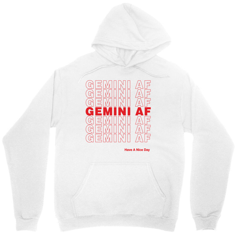 Gemini Af Unisex Hoodie by Artees Artwork | Artistshot