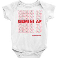 Gemini Af Baby Bodysuit | Artistshot