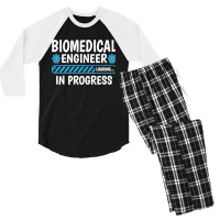 Biomedical Engineering Loading  Future Biomedical Engineer Premium Men's 3/4 Sleeve Pajama Set | Artistshot