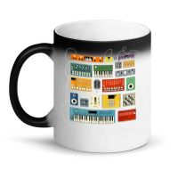 Synthesizer And Drum Machine For Electronic Musician T Shirt Magic Mug | Artistshot